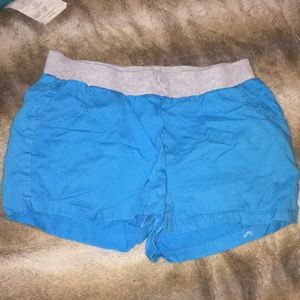 Blue shorts